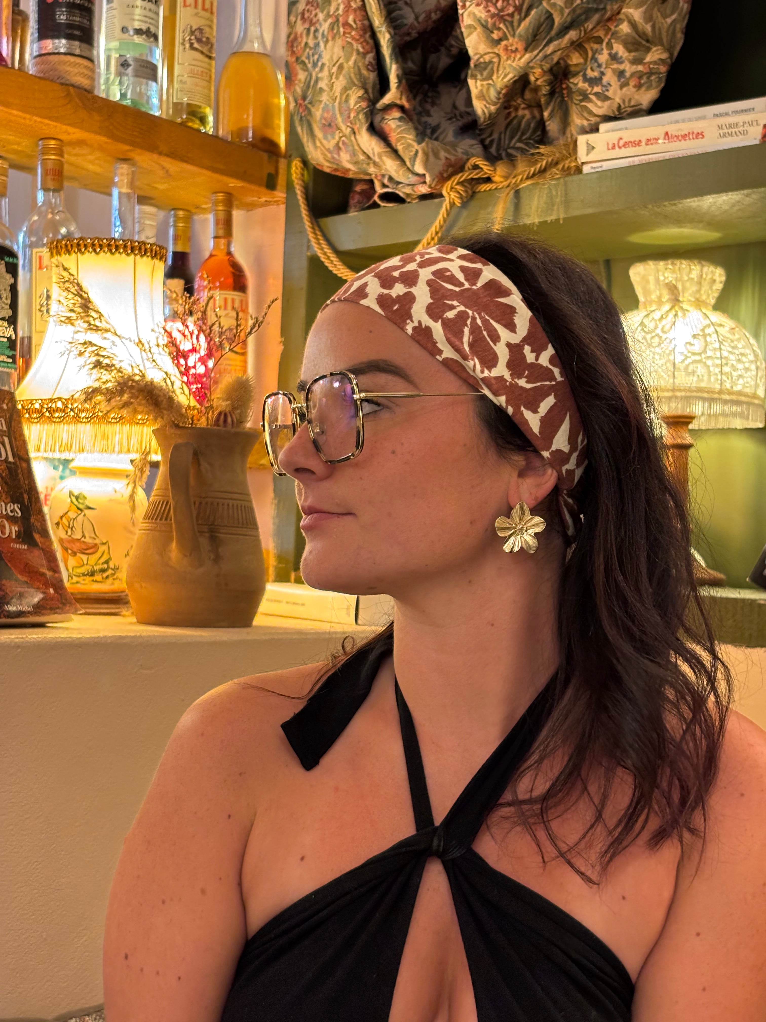 Bandeau PAWA MARRON