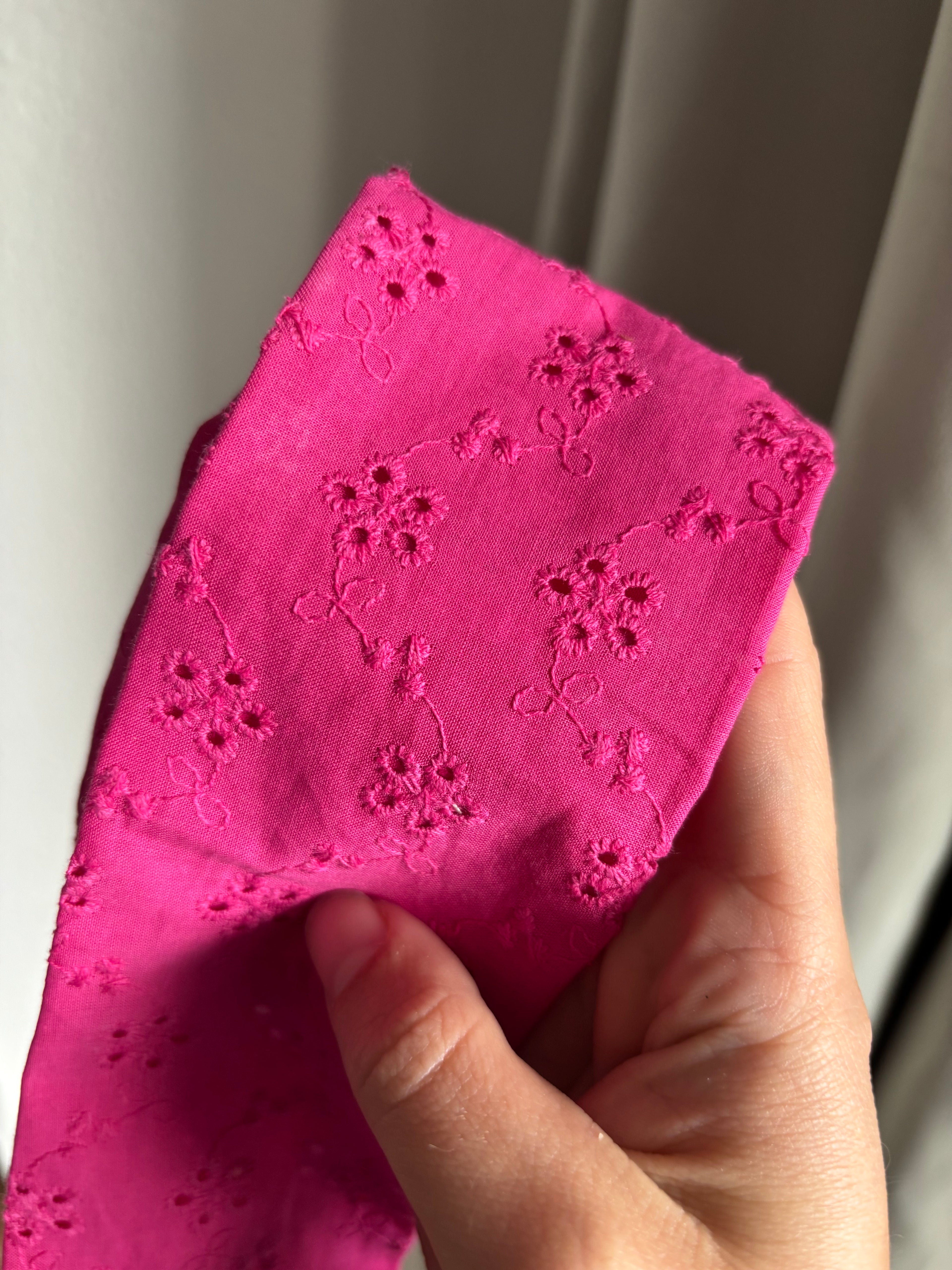 Bandeau BRODÉ ROSE